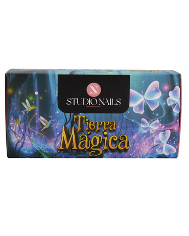 STUDIO NAILS COLECCION ACRILICOS 8 TONOS TIERRA MAGICA