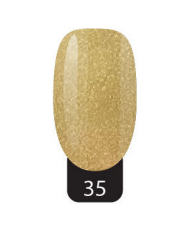 STUDIO NAILS ACRILICO COLECCION MATE #35 DORADO