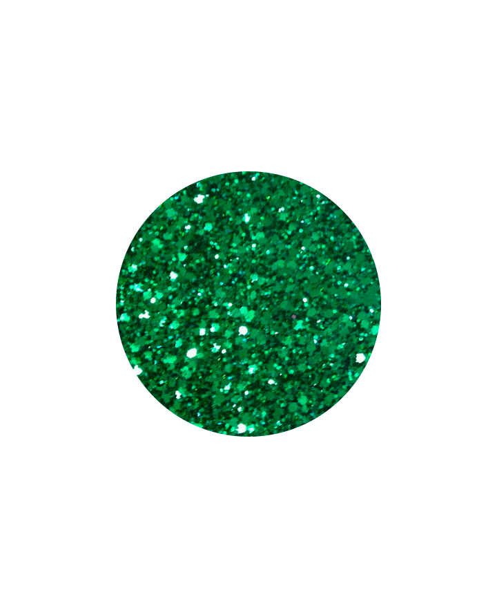STUDIO NAILS ACRILICO COLECCION GLITTER #41 VERDE