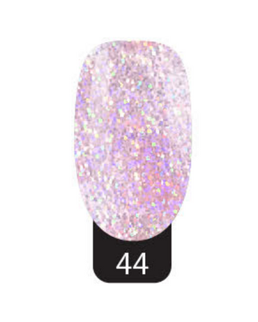 STUDIO NAILS ACRILICO COLECCION GLITTER #44 ROSA