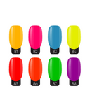 STUDIO NAILS COLECCION ACRILICOS 8 TONOS NEON