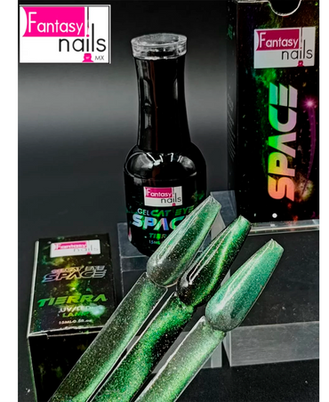 FANTASY NAILS GEL CAT EYE SPACE TIERRA 15 ML.