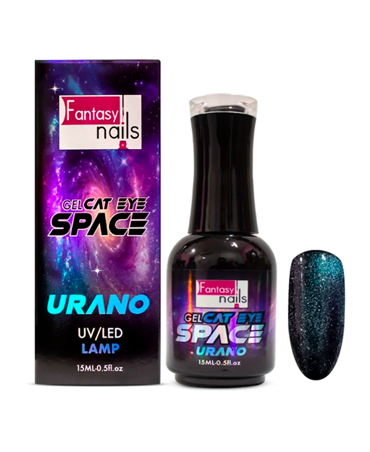 FANTASY NAILS GEL CAT EYE SPACE URANO 15 ML.
