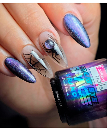 FANTASY NAILS GEL CAT EYE SPACE URANO 15 ML.