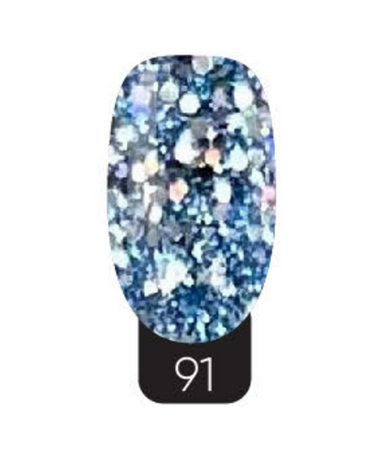 STUDIO NAILS ACRILICO COLECCION GALAXY #91