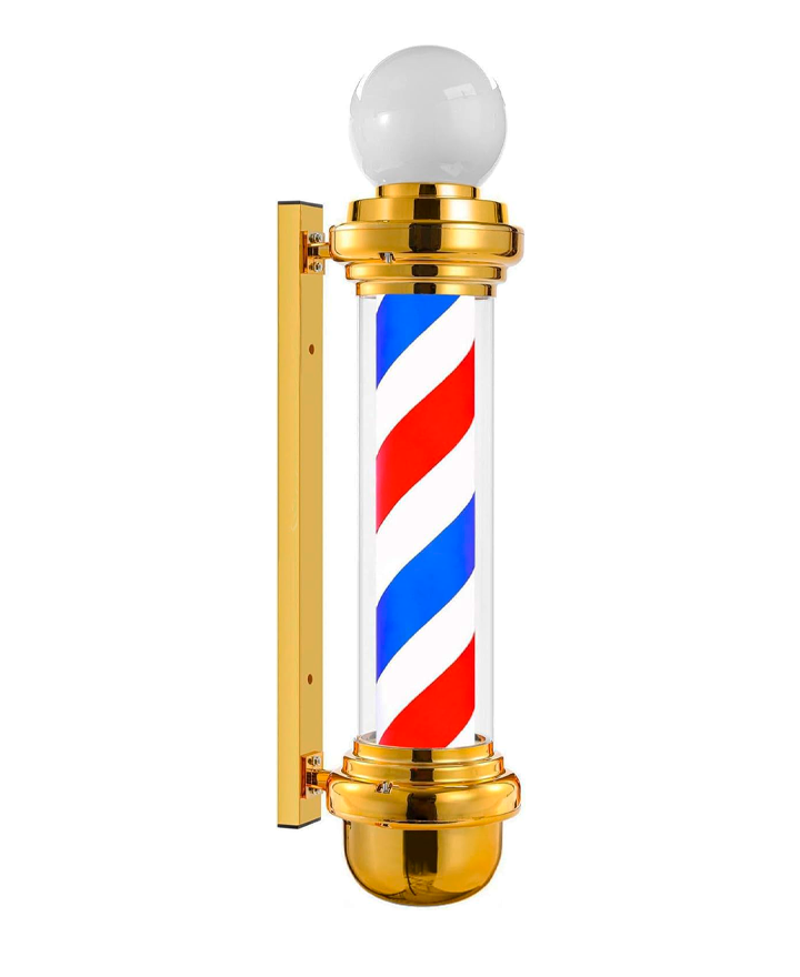 HAIR STAR CARAMELO CON DORADO CON BOMBILLA 84 CMS. 12245