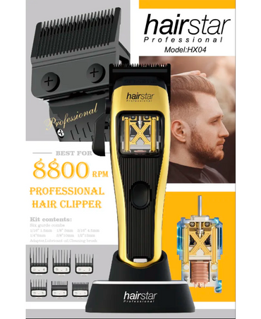 HAIRSTAR MAQUINA DE CORTE MAGLEV 10000 RPM HX04
