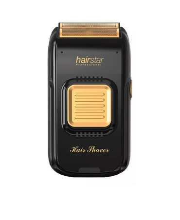 HAIRSTAR SHAVER RECARGABLE LITIO BLACK AND GOLD TX5
