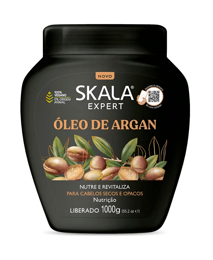 SKALA EXPERT OLEO DE ARGAN MASCARILLA CABELLO SECO Y OPACO 1 KG.