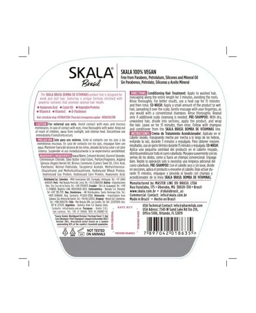SKALA EXPERT BOMBA DE VITAMINAS CABELLO QUEBRADIZO 1 KG.