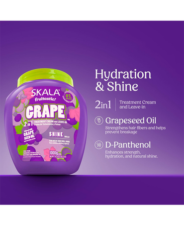 SKALA FRUITASTIC GRAPE SHINE CABELLO DEBIL Y OPACO 1 KG.