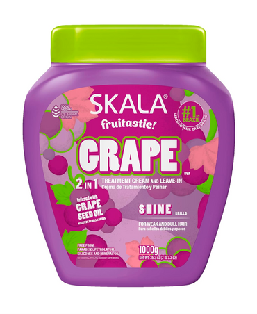 SKALA FRUITASTIC GRAPE SHINE CABELLO DEBIL Y OPACO 1 KG.