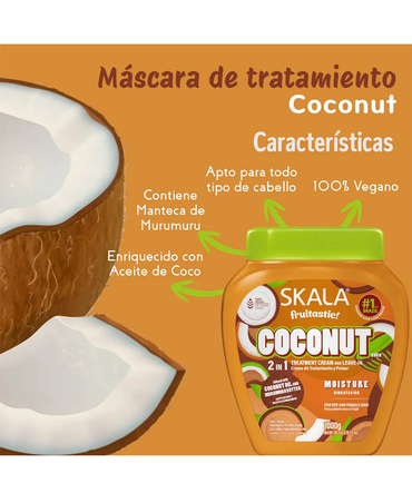 SKALA FRUITASTIC COCONUT MOISTURE CABELLO SECO Y FRAGIL 1 KG.
