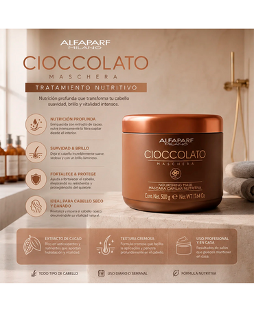 ALFA PARF CIOCCOLATO PF004066 MASCARILLA NUTRITIVA 500 G