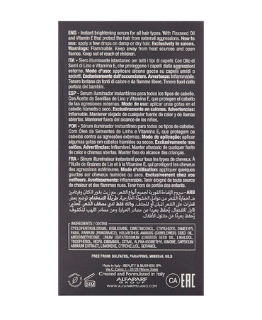 ALFA PARF SEMI DI LINO ILLUMINATING CRISTALLI LIQUIDI 50 ML.  PF009809