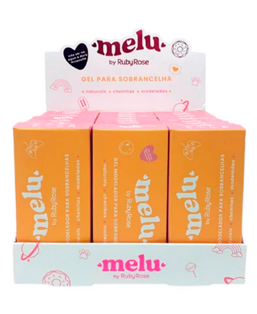 RUBY ROSE MELU GEL MODELADOR PARA CEJAS HB-F518 BLISTER CON 24 PIEZAS