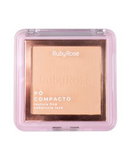 RUBY ROSE PO COMPACTO TEXTURA ACETINADA HB-F858 G1/ PC-10