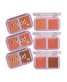 RUBY ROSE MOOD RUBOR DUO HB-576 6 DUOS MB01 AL MB10 BLISTER 36 PIEZAS