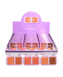 RUBY ROSE MOOD RUBOR DUO HB-576 6 DUOS MB01 AL MB10 BLISTER 36 PIEZAS