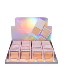 RUBY ROSE PO COMPACTO TEXTURA ACETINADA HB-F858 G1 BLISTER C/36