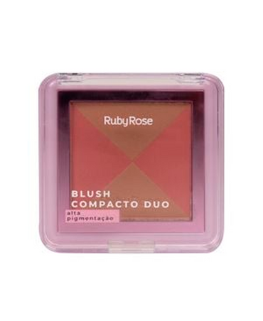 RUBY ROSE BLUSH COMPACTO DUO HB-F585-1 TONO DB01