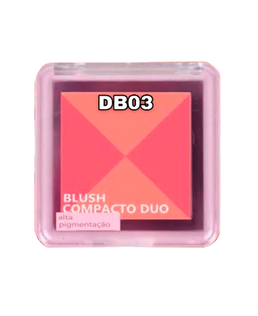 RUBY ROSE BLUSH COMPACTO DUO HB-F585-1 TONO DB03