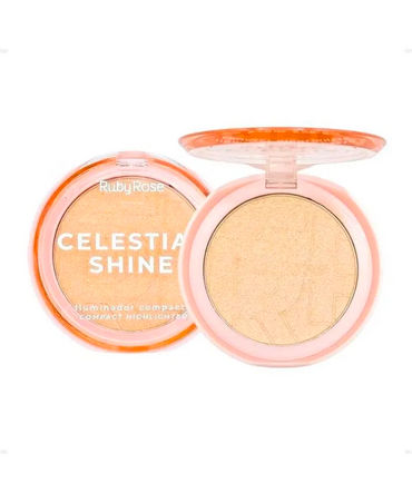 RUBY ROSE CELESTIAL SHINE ILUMINADOR COMPACTO HB-M701-2 PRISM LIGHT