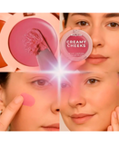 RUBY ROSE CREAMY CHEEKS RUBOR EN CREMA PEACHY VIBE HB-M02-1