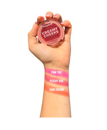 RUBY ROSE CREAMY CHEEKS RUBOR EN CREMA PINK TINT HB-M02-2