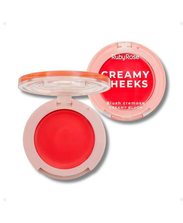 RUBY ROSE CREAMY CHEEKS RUBOR EN CREMA CHERRY RED HB-M02-5