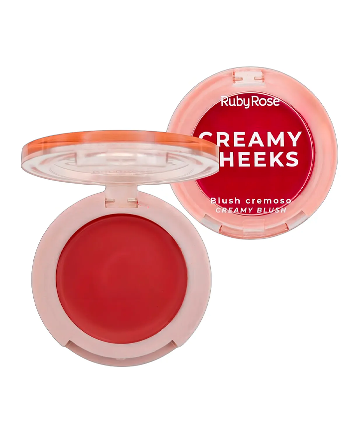 RUBY ROSE CREAMY CHEEKS RUBOR EN CREMA BERRY BALM HB-M02-6