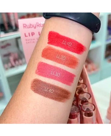 RUBY ROSE LIP LUXE SATIN LIPSTICK TONO LL30 HB-L6000-3