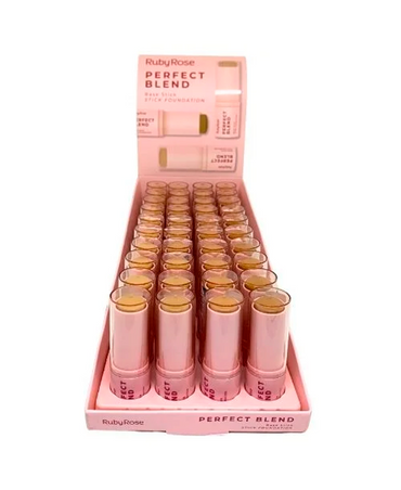 RUBY ROSE PERFECT BLEND STICK FOUNDATION HB-M300 BLISTER 36 PZAS. 6 TONOS