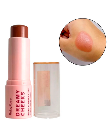 RUBY ROSE DREAMY CHEEKS BLUSH CREMOSO STICK HB-M01-3 RUSTY BROWN