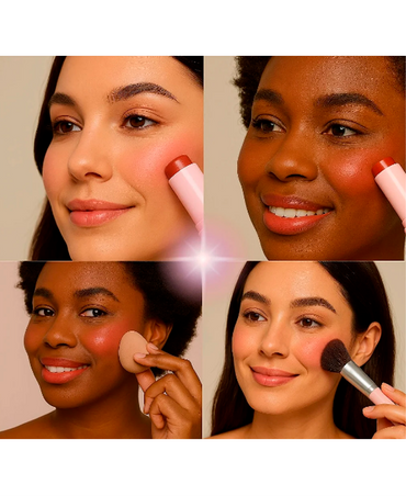 RUBY ROSE DREAMY CHEEKS BLUSH CREMOSO STICK HB-M01-9 PINK SUNRISE
