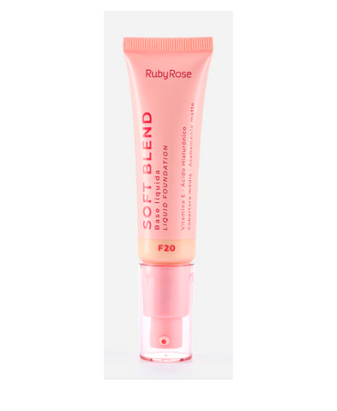 RUBY ROSE SOFT BLEND BASE LIQUIDA TONO F20 HB-M301-2