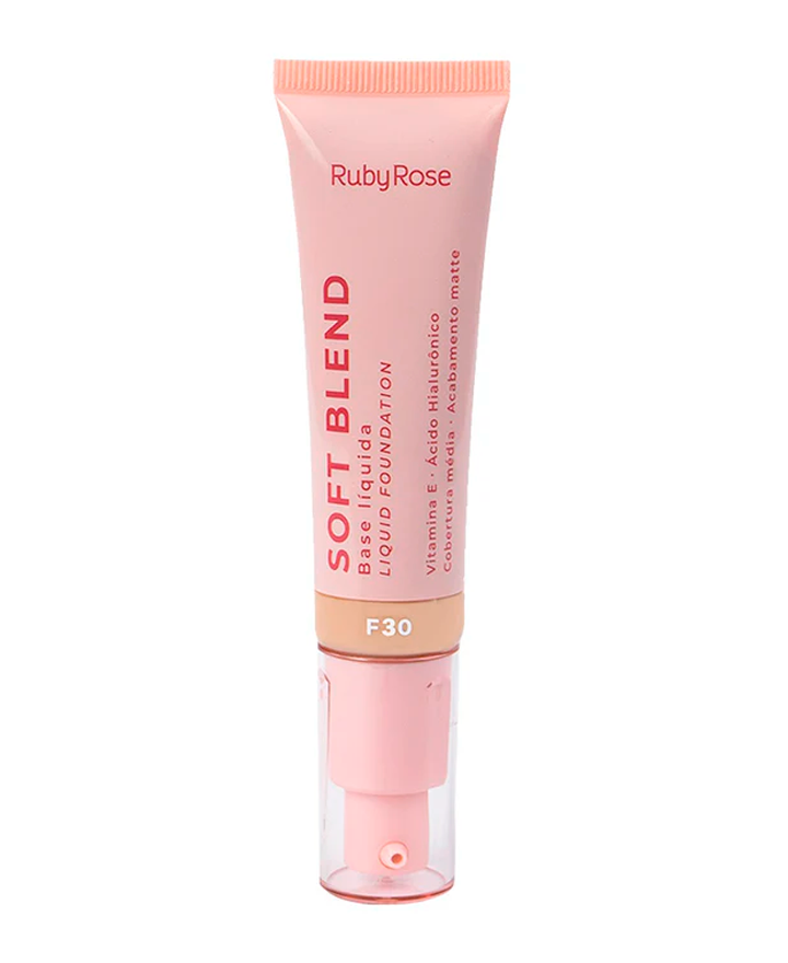 RUBY ROSE SOFT BLEND BASE LIQUIDA TONO F30 MB-M301-3
