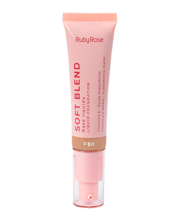 RUBY ROSE SOFT BLEND BASE LIQUIDA TONO F50 MB-M301-5