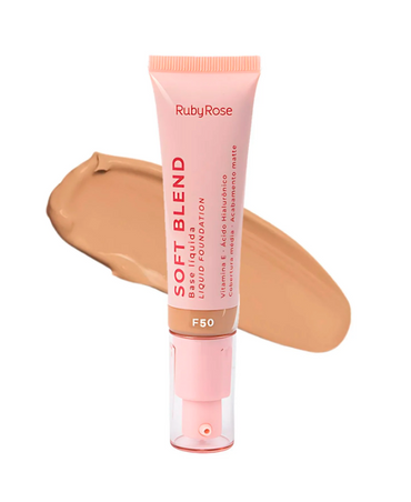 RUBY ROSE SOFT BLEND BASE LIQUIDA TONO F50 HB-M301-5