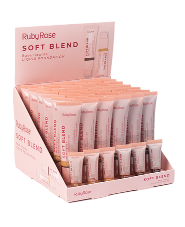 RUBY ROSE SOFT BLEND BASE LIQUIDA MB-M301 BLISTER CON 36 PIEZAS
