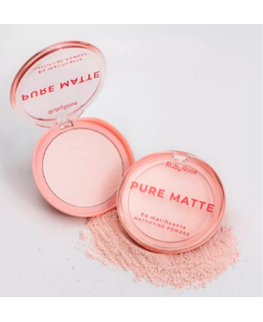 RUBY ROSE PURE MATTE POWDER POLVO MATIFICANTE HB-M402 BLISTER CON 12