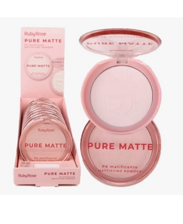 RUBY ROSE PURE MATTE POWDER POLVO MATIFICANTE HB-M402 BLISTER CON 12