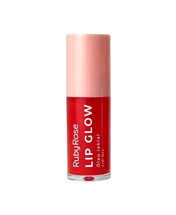 RUBY ROSE LIP GLOW LIP OIL ELECTRIC RED HB-L6502-1