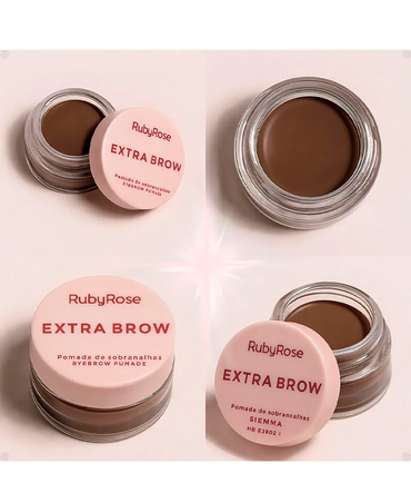 RUBY ROSE EXTRA BROW POMADA PARA CEJAS HB-E2502-4 UMBER