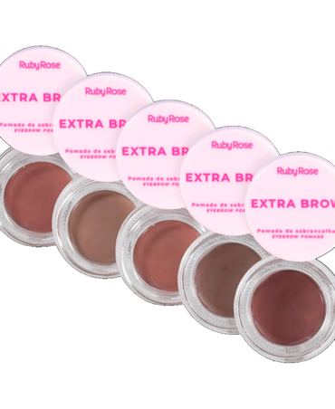 RUBY ROSE EXTRA BROW POMADA PARA CEJAS BLISTER CON 36 PIEZAS HB-E2502