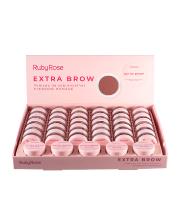 RUBY ROSE EXTRA BROW POMADA PARA CEJAS BLISTER CON 36 PIEZAS HB-E2502