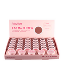 RUBY ROSE EXTRA BROW POMADA PARA CEJAS BLISTER CON 36 PIEZAS HB-E2502