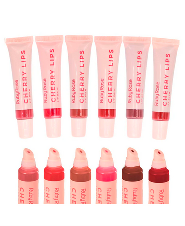 RUBY ROSE CHERRY LIPS LIP BALM BLISTER CON 36 PIEZAS HB-L6503