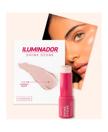 RUBY ROSE SHINE STONE ILUMINADOR EN BARRA HB-M702-2 PEARLY GLAM