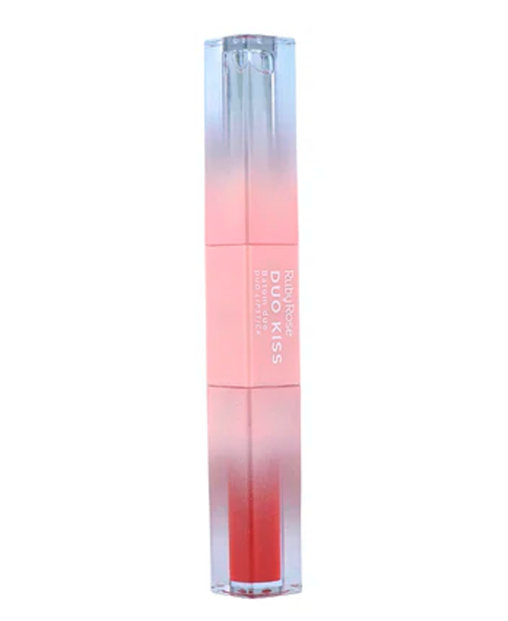 RUBY ROSE DUO KISS DUO LIPSTICK HB-L6203-1 /G1 DK01